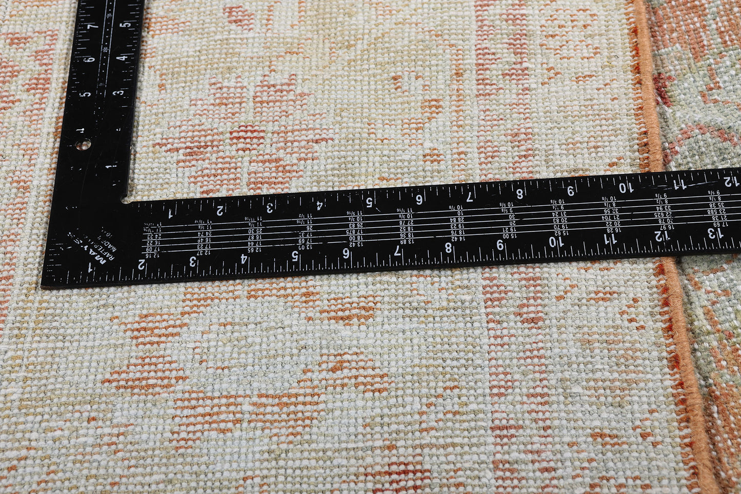 10 x 14 - Rust Antique Persian Mahal Rug - 54101