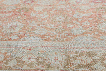 10 x 14 - Rust Antique Persian Mahal Rug - 54101