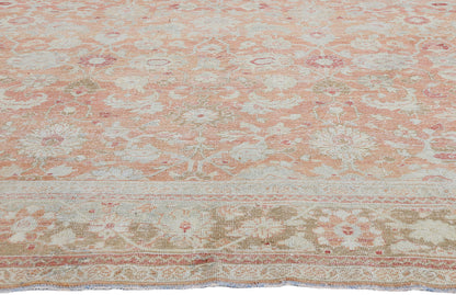 10 x 14 - Rust Antique Persian Mahal Rug - 54101