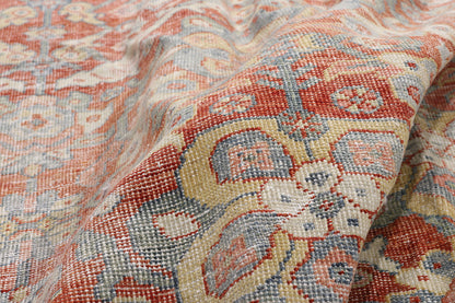 8 x 13 - Rust Antique Persian Mahal Rug - 54102