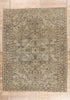9 x 12 - Beige Antique Persian Heriz Rug - 54105