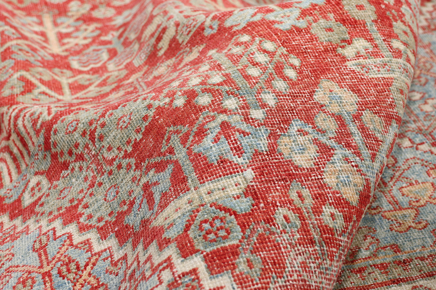 8 x 11 - Red Antique Persian Joshegan Rug - 54108