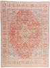 8 x 11 - Red Antique Persian Joshegan Rug - 54108