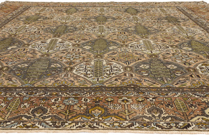 12 x 13 - Multicolor Antique Persian Bakhtiari Rug - 54109