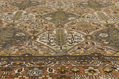 12 x 13 - Multicolor Antique Persian Bakhtiari Rug - 54109