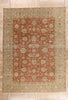 9 x 13 - Red Antique Persian Tabriz Rug - 54110