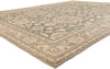 9 x 13 - Gray Antique Persian Tabriz Rug - 54111