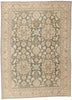 9 x 13 - Gray Antique Persian Tabriz Rug - 54111
