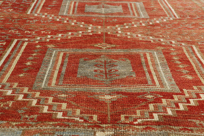 6 x 9 - Red Antique Persian Gabbeh Rug - 54112