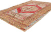4 x 6 - Red Vintage Oushak Rug - 54113