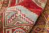 4 x 5 - Red Vintage Turkish Oushak Rug - 54114
