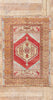 4 x 5 - Red Vintage Turkish Oushak Rug - 54114