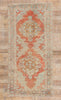 5 x 9 - Rust Vintage Turkish Oushak Rug - 54115