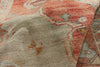 5 x 9 - Rust Vintage Turkish Oushak Rug - 54115