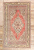 7 x 12 - Red Vintage Turkish Oushak Rug - 54118