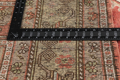 7 x 12 - Red Vintage Turkish Oushak Rug - 54118