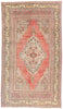 7 x 12 - Red Vintage Turkish Oushak Rug - 54118