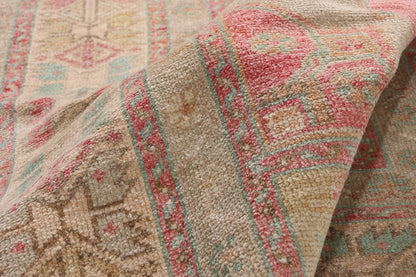 5 x 9 - Pink Vintage Turkish Oushak Rug - 54120