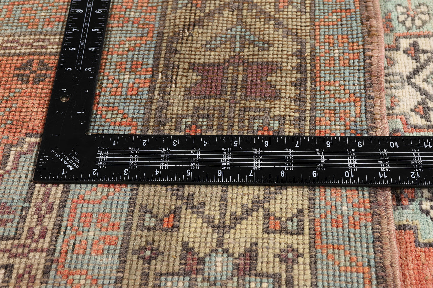5 x 8 - Green Vintage Turkish Oushak Rug - 54121