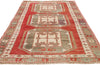 3 x 7 - Red Vintage Turkish Oushak Rug - 54122