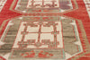 3 x 7 - Red Vintage Turkish Oushak Rug - 54122