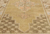 3 x 6 - Tan Vintage Turkish Oushak Rug - 54123