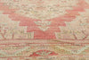 7 x 10 - Red Vintage Turkish Oushak Rug - 54124