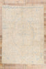 8 x 11 - Beige Vintage Persian Heriz Rug - 54125
