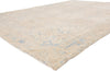 8 x 11 - Beige Vintage Persian Heriz Rug - 54125