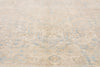 8 x 11 - Beige Vintage Persian Heriz Rug - 54125