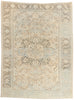 9 x 12 - Beige Vintage Persian Heriz Rug - 54126