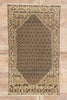 4 x 7 - Brown Vintage Persian Malayer Rug - 54128