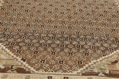 4 x 7 - Brown Vintage Persian Malayer Rug - 54128