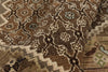4 x 7 - Brown Vintage Persian Malayer Rug - 54128