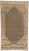 4 x 7 - Brown Vintage Persian Malayer Rug - 54128