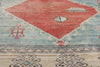 5 x 8 - Blue Vintage Turkish Oushak Rug - 54130