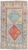 5 x 8 - Blue Vintage Turkish Oushak Rug - 54130