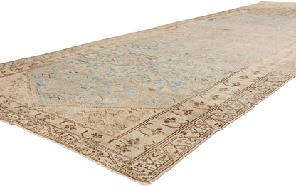 6 x 15 - Blue Antique Persian Malayer Rug - 54131