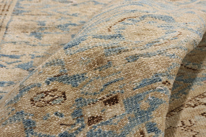 6 x 15 - Blue Antique Persian Malayer Rug - 54131