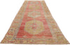 3 x 12 - Red Vintage Turkish Oushak Rug - 54132