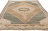 4 x 7 - Brown Vintage Turkish Oushak Rug - 54133
