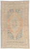6 x 10 - Tan Vintage Turkish Oushak Rug - 54134