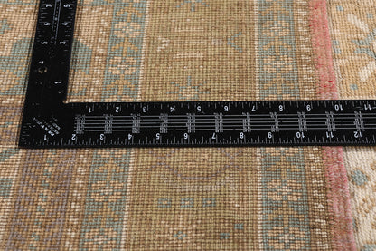4 x 6 - Beige Vintage Turkish Oushak Rug - 54135