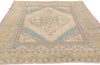 4 x 6 - Beige Vintage Turkish Oushak Rug - 54135