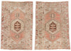 3 x 5 - Red Vintage Turkish Oushak Rug - 54137