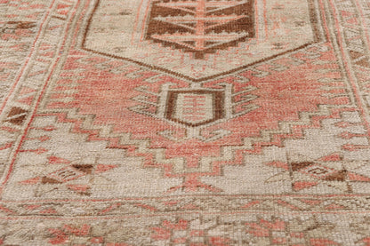 3 x 5 - Red Antique Turkish Oushak Rug - 54136