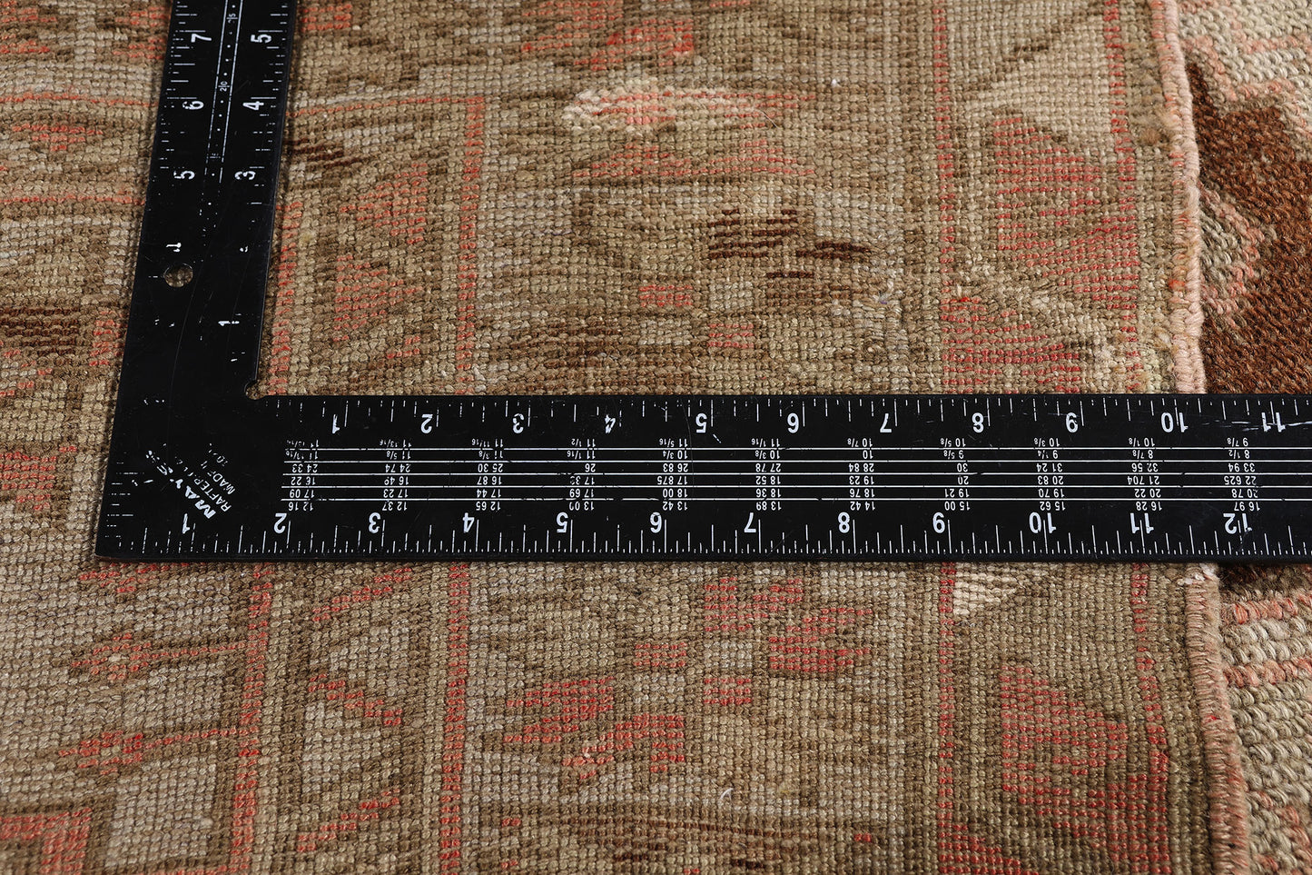 3 x 5 - Red Antique Turkish Oushak Rug - 54137