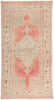 4 x 8 - Red Vintage Turkish Oushak Rug - 54139