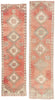 3 x 11 - Red Vintage Turkish Oushak Rug - 54141