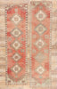 3 x 11 - Red Vintage Turkish Oushak Rug - 54141